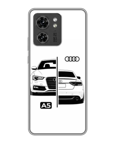 Чехол для OPPO A53 5g с картинкой «Audi — контрастный дизайн»