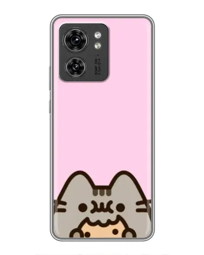 Чехол для OPPO A53 5g с картинкой «Pusheen и печенье»