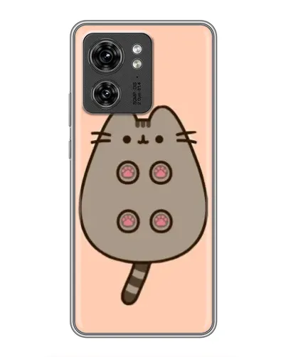 Чехол для OPPO A53 5g с картинкой «Пушин пузиком кверху»