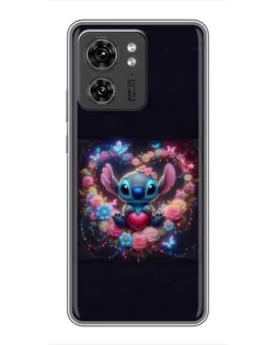 Чехол для OPPO A53 5g с картинкой «Stitch в цветах» Чехол для OPPO A53 5g с картинкой «Stitch в цветах»