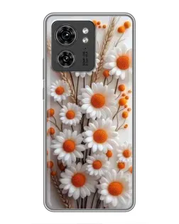 Чехол для OPPO A53 5g с картинкой «Белые сухоцветы»