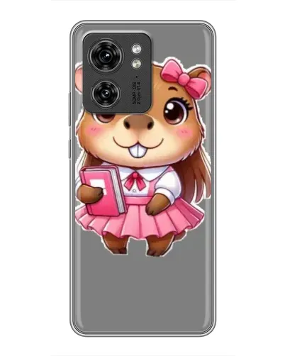 Чехол для OPPO A53 5g с картинкой «Девочка капибара»