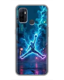 Чехол для OPPO A53 с картинкой «Jordan Gold Jumpman» Чехол для OPPO A53 с картинкой «Jordan Gold Jumpman»