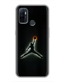 Чехол для OPPO A53 с картинкой «Jordan Gradient Logo» Чехол для OPPO A53 с картинкой «Jordan Gradient Logo»