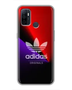 Чехол для OPPO A53 с картинкой «Adidas Red Neon» Чехол для OPPO A53 с картинкой «Adidas Red Neon»