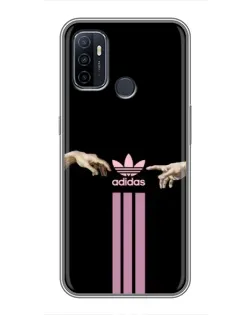 Чехол для OPPO A53 с картинкой «Adidas Hands»
