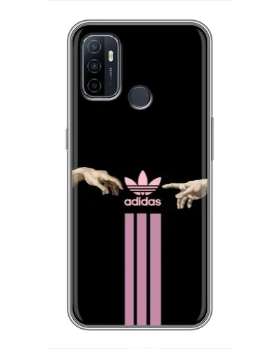 Чехол для OPPO A53 с картинкой «Adidas Hands»