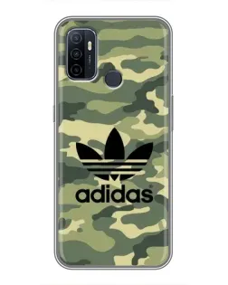 Чехол для OPPO A53 с картинкой «Милитари стиль Adidas»
