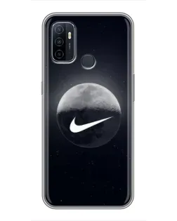 Чехол для OPPO A53 с картинкой «Nike в стиле граффити» Чехол для OPPO A53 с картинкой «Nike в стиле граффити»