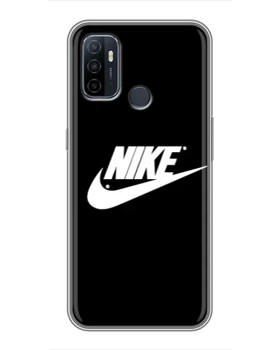 Чехол для OPPO A53 с картинкой «Мазки краски Nike» Чехол для OPPO A53 с картинкой «Мазки краски Nike»