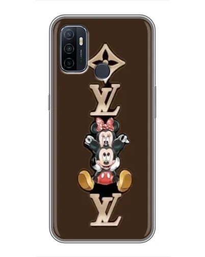 Чехол для OPPO A53 с картинкой «LV и Микки Маус»