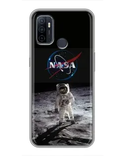Чехол для OPPO A53 с картинкой «Астронавт на Луне» Чехол для OPPO A53 с картинкой «Астронавт на Луне»