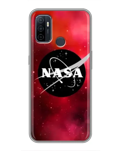 Чехол для OPPO A53 с картинкой «NASA — красная туманность»