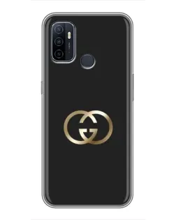 Чохол для OPPO A53 з картинкою «Мінімалізм Gucci»