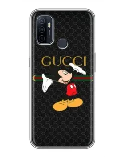 Чохол для OPPO A53 з картинкою «Міккі Маус Gucci»