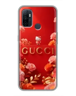 Чохол для OPPO A53 з картинкою «Gucci — золотий сад»