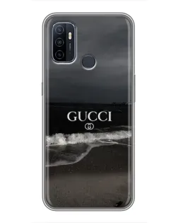 Чохол для OPPO A53 з картинкою «Gucci — морський прибій»