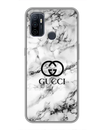 Чохол для OPPO A53 з картинкою «Gucci — мармуровий шик» Чохол для OPPO A53 з картинкою «Gucci — мармуровий шик»