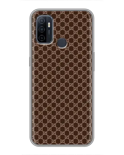 Чохол для OPPO A53 з картинкою «Gucci — шоколадна сітка» Чохол для OPPO A53 з картинкою «Gucci — шоколадна сітка»
