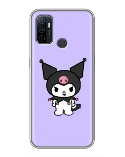 Чехол для OPPO A53 с картинкой «Kuromi — нежный фиолетовый» Чехол для OPPO A53 с картинкой «Kuromi — нежный фиолетовый»