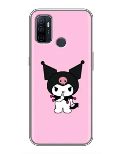 Чехол для OPPO A53 с картинкой «Kuromi — розовая нежность» Чехол для OPPO A53 с картинкой «Kuromi — розовая нежность»