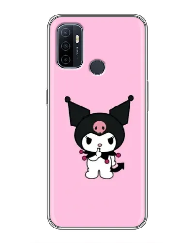 Чехол для OPPO A53 с картинкой «Kuromi — розовая нежность» Чехол для OPPO A53 с картинкой «Kuromi — розовая нежность»