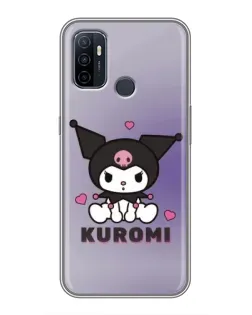 Чехол для OPPO A53 с картинкой «Kuromi — фиолетовый арт» Чехол для OPPO A53 с картинкой «Kuromi — фиолетовый арт»