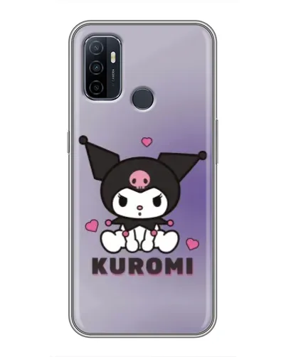 Чехол для OPPO A53 с картинкой «Kuromi — фиолетовый арт» Чехол для OPPO A53 с картинкой «Kuromi — фиолетовый арт»
