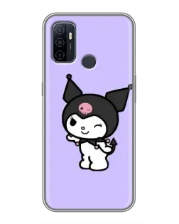 Чехол для OPPO A53 с картинкой «Классическая Kuromi» Чехол для OPPO A53 с картинкой «Классическая Kuromi»
