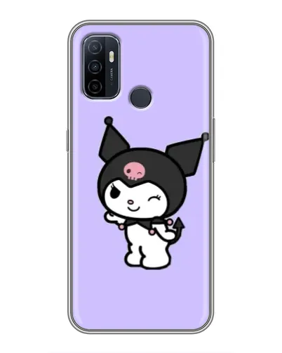 Чехол для OPPO A53 с картинкой «Классическая Kuromi» Чехол для OPPO A53 с картинкой «Классическая Kuromi»