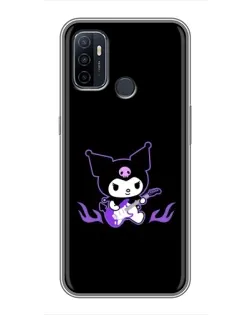 Чехол для OPPO A53 с картинкой «Электрическая Kuromi» Чехол для OPPO A53 с картинкой «Электрическая Kuromi»
