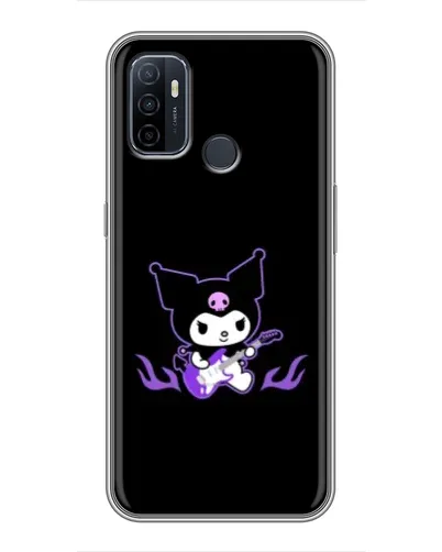 Чехол для OPPO A53 с картинкой «Электрическая Kuromi» Чехол для OPPO A53 с картинкой «Электрическая Kuromi»