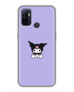 Чехол для OPPO A53 с картинкой «Kuromi — фиолетовый минимализм» Чехол для OPPO A53 с картинкой «Kuromi — фиолетовый минимализм»