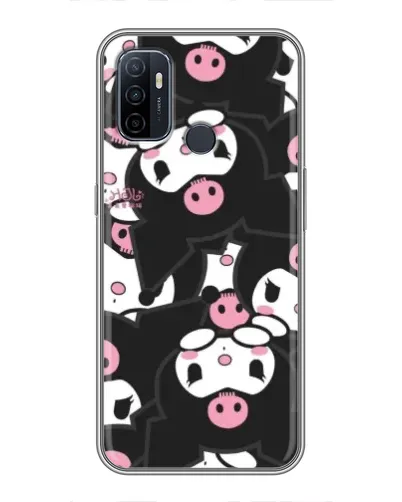 Чехол для OPPO A53 с картинкой «Паттерн голов Куроми» Чехол для OPPO A53 с картинкой «Паттерн голов Куроми»