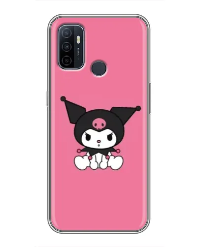 Чехол для OPPO A53 с картинкой «Хмурая Kuromi» Чехол для OPPO A53 с картинкой «Хмурая Kuromi»