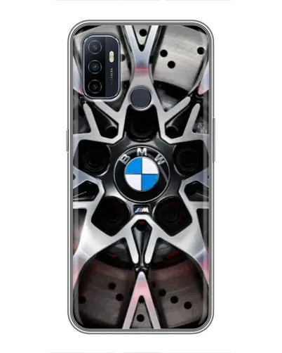 Чехол для OPPO A53 с картинкой «BMW — деталь диска» Чехол для OPPO A53 с картинкой «BMW — деталь диска»
