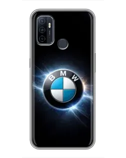 Чехол для OPPO A53 с картинкой «BMW — неоновое сияние» Чехол для OPPO A53 с картинкой «BMW — неоновое сияние»