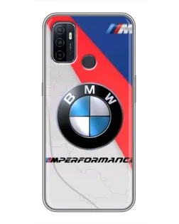 Чехол для OPPO A53 с картинкой «BMW Performance стиль» Чехол для OPPO A53 с картинкой «BMW Performance стиль»