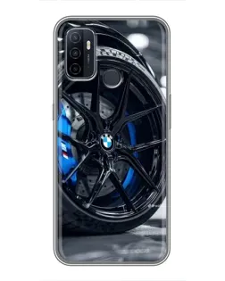 Чехол для OPPO A53 с картинкой «Колесо BMW вблизи» Чехол для OPPO A53 с картинкой «Колесо BMW вблизи»