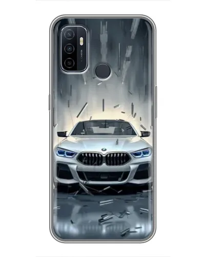 Чехол для OPPO A53 с картинкой «BMW в свете фар» Чехол для OPPO A53 с картинкой «BMW в свете фар»