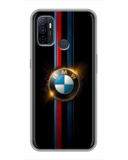 Чехол для OPPO A53 с картинкой «BMW M-Power неон» Чехол для OPPO A53 с картинкой «BMW M-Power неон»