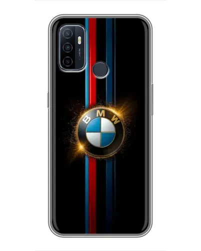 Чехол для OPPO A53 с картинкой «BMW M-Power неон» Чехол для OPPO A53 с картинкой «BMW M-Power неон»