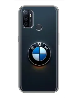 Чехол для OPPO A53 с картинкой «Логотип BMW — минимализм» Чехол для OPPO A53 с картинкой «Логотип BMW — минимализм»