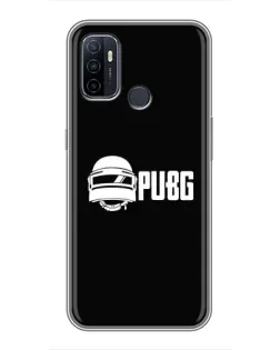 Чехол для OPPO A53 с картинкой «PUBG — классический лого»