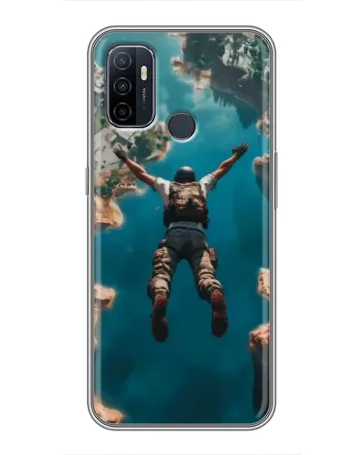 Чехол для OPPO A53 с картинкой «PUBG — свободное падение»