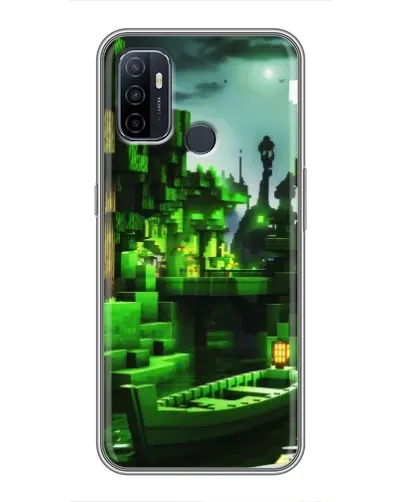 Чехол для OPPO A53 с картинкой «Minecraft лесной пейзаж» Чехол для OPPO A53 с картинкой «Minecraft лесной пейзаж»