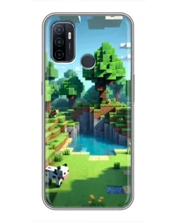 Чехол для OPPO A53 с картинкой «Minecraft летний день» Чехол для OPPO A53 с картинкой «Minecraft летний день»