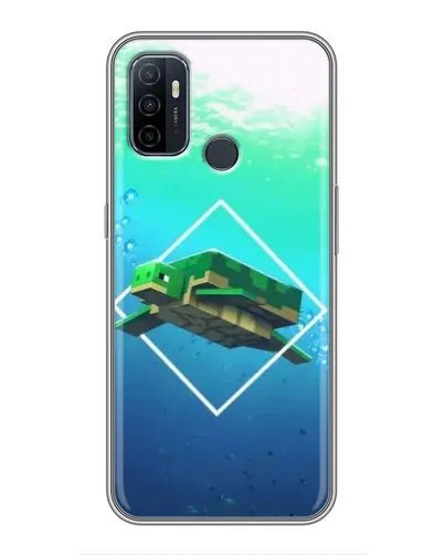 Чехол для OPPO A53 с картинкой «Черепаха Minecraft» Чехол для OPPO A53 с картинкой «Черепаха Minecraft»