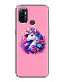 Чехол для OPPO A53 с картинкой «Сказочный единорог» Чехол для OPPO A53 с картинкой «Сказочный единорог»