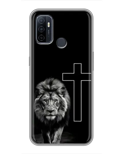 Чохол для OPPO A53 з картинкою «Лев та Хрест» Чохол для OPPO A53 з картинкою «Лев та Хрест»